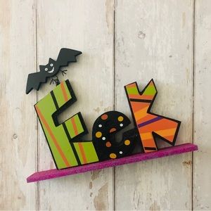 Halloween Eek Tabletop Sign